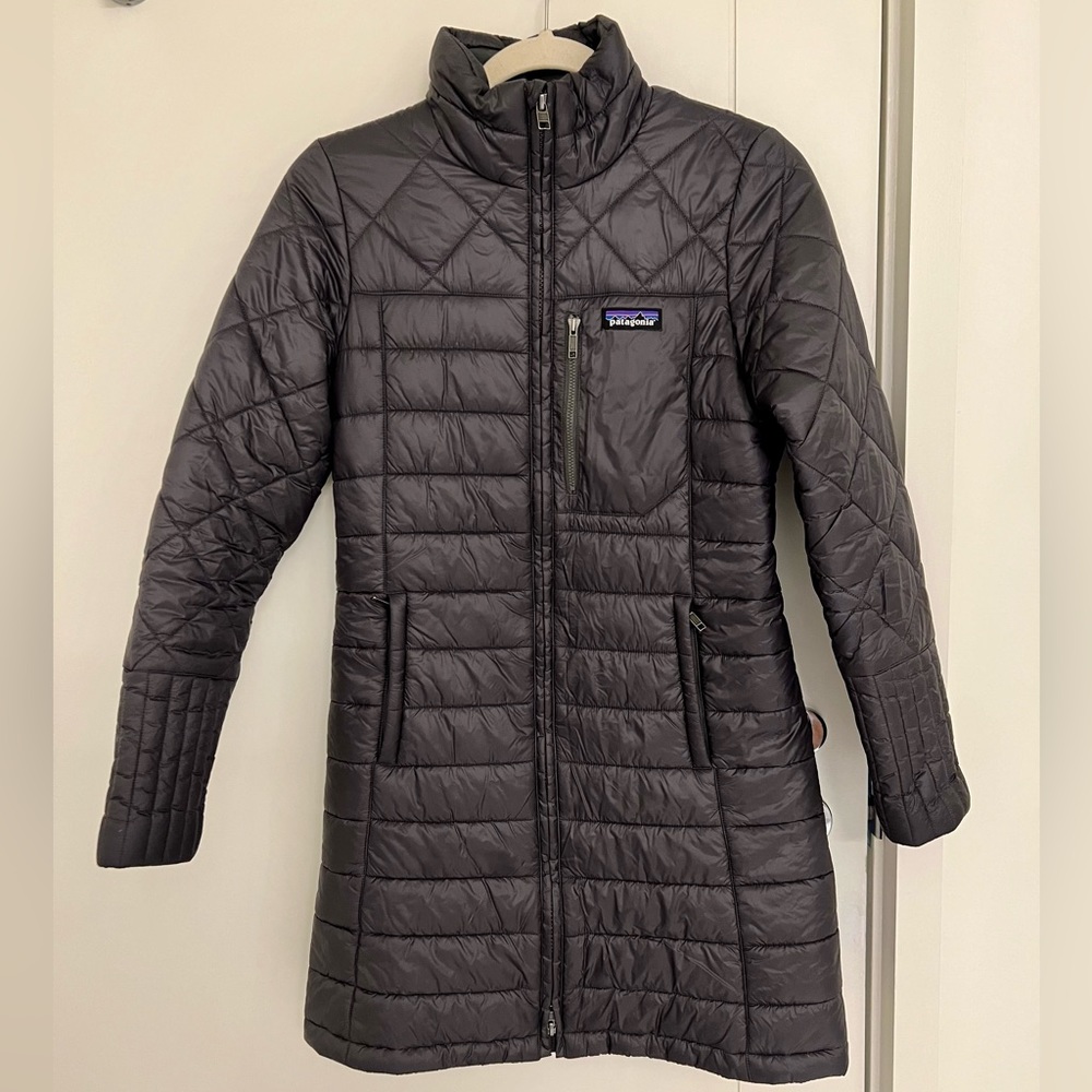 Patagonia Women's Radalie Parka Jacket size XS Dark Grey